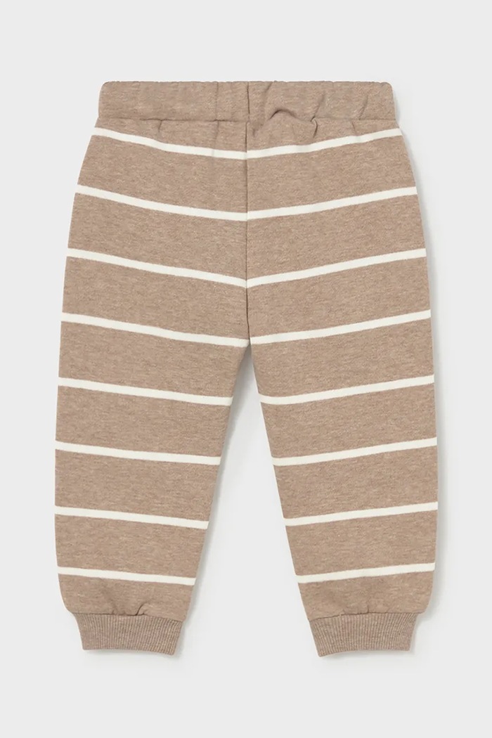 Băieți Mayoral pantaloni de trening pentru copii cu bumbac 2538.3A.Baby.9BY2 maro