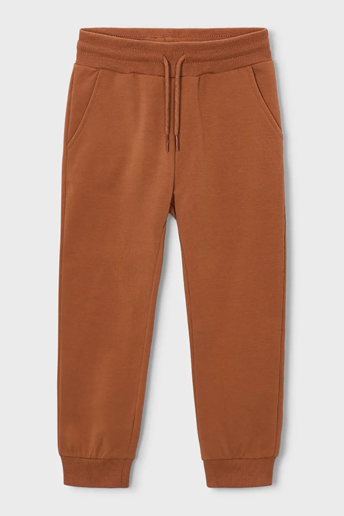 Mayoral спортивные штаны для детей с хлопком 725.5C.Mini.9BY2 оранжевый AW26