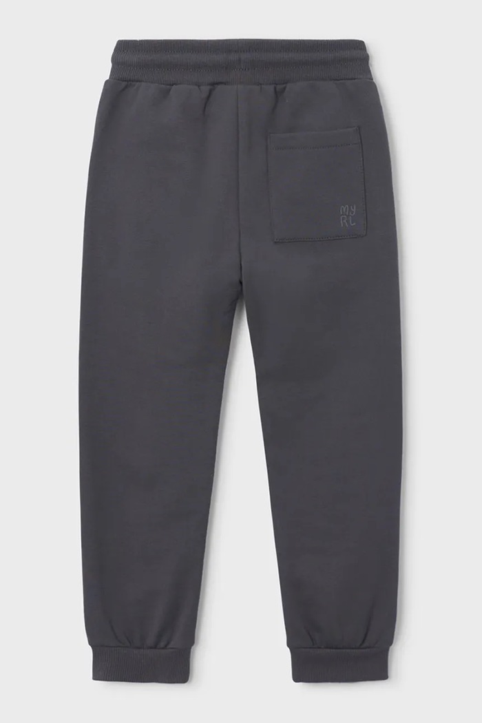 Mayoral спортивные штаны для детей с хлопком 725.5C.Mini.9BY2 серый AW26