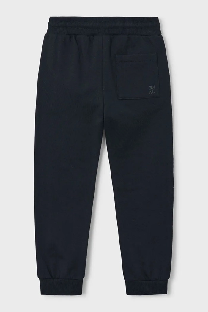 Mayoral pantaloni de trening pentru copii cu bumbac 725.5C.Mini.9BY2 negru AW26