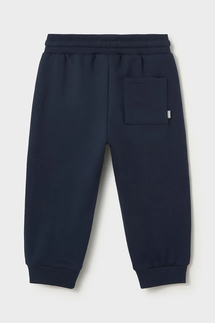 Mayoral pantaloni da tuta per bambini con cotone 704.3C.Baby.9BY2 blu navy AW26