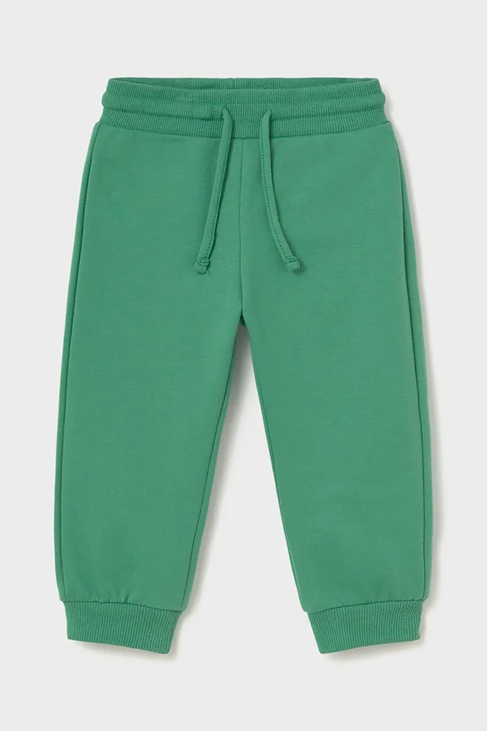 Mayoral pantaloni da tuta per bambini con cotone verde 704.3C.Baby.9BY2