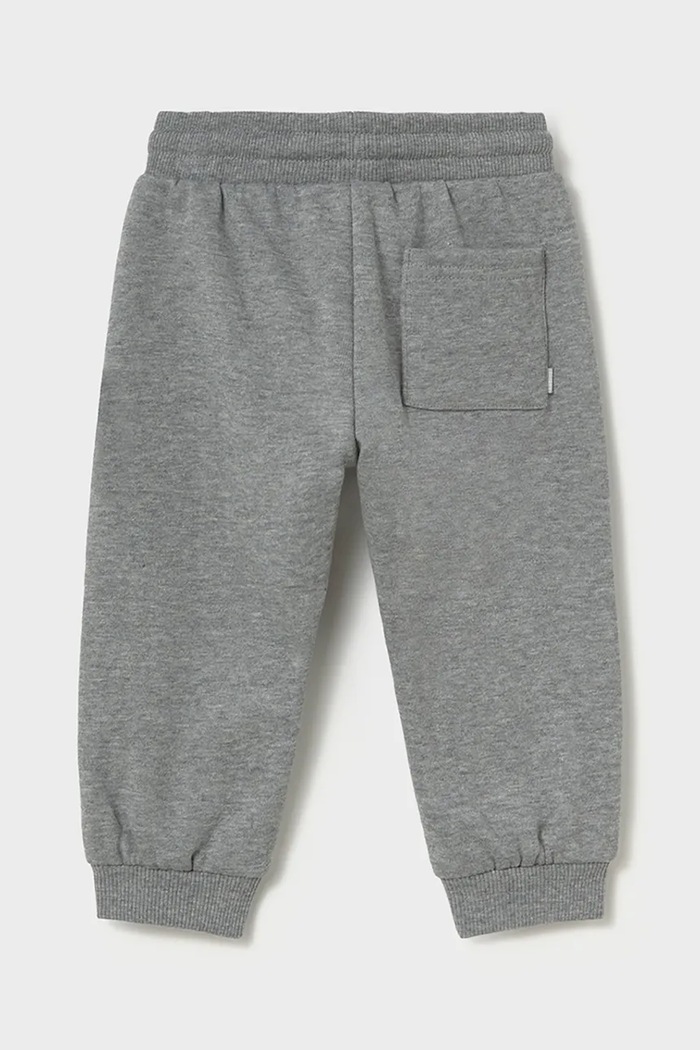 Mayoral Спортивні штани дитячі з бавовною 704.3C.Baby.9BY2 сірий AW26