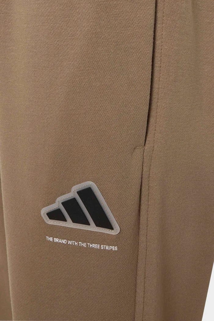 adidas Παντελόνι επίσημο παιδικό με βαμβάκι μπεζ KW9985