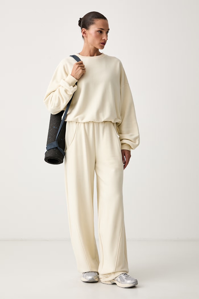 JOYINME spodnie do jogi damskie z bawełną Forme Spodnie.Forme beżowy AW26