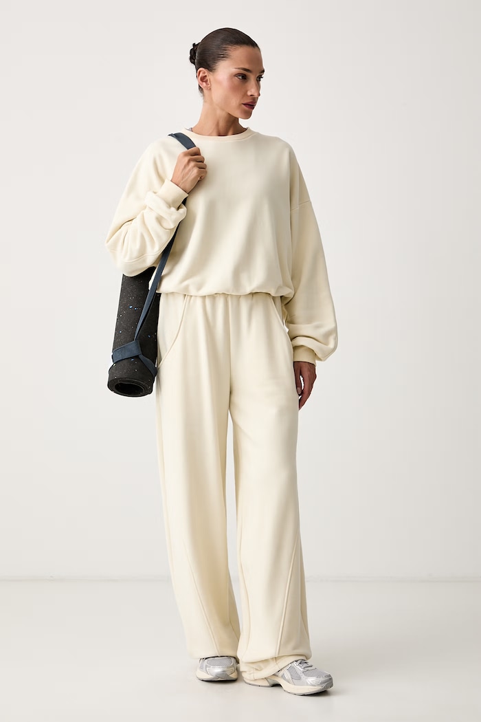 JOYINME spodnie do jogi damskie z bawełną Forme Spodnie.Forme beżowy AW26