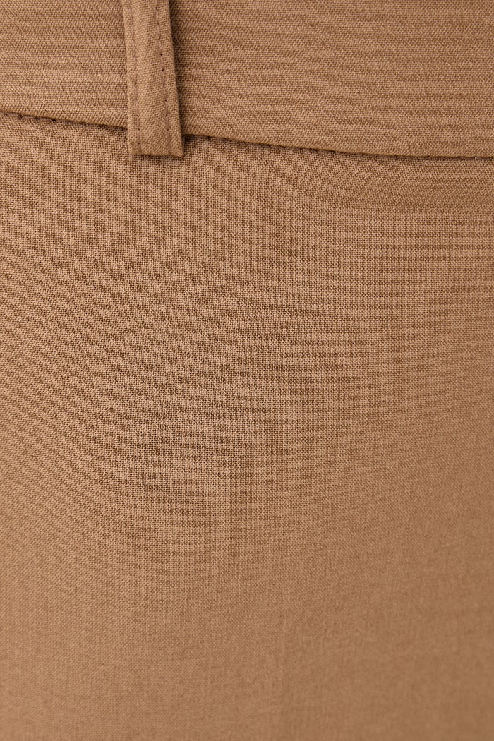 Spodnie straight damskie Haveone PCB.R027 brązowy