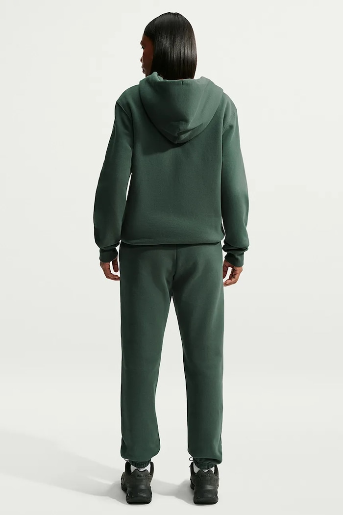 Nike Sportswear Spodnie dresowe damskie z bawełną Studio Fleece IM8076.303 zielony AW26