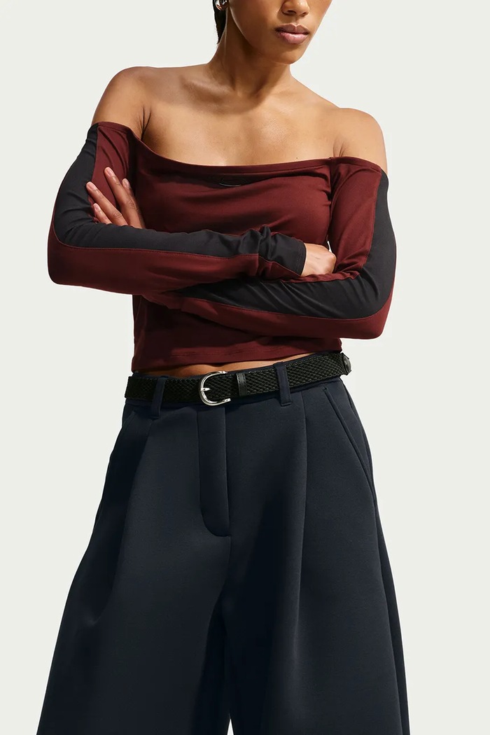 Odzież Nike Sportswear Spodnie wide leg damskie z modalem IX7062.010 czarny