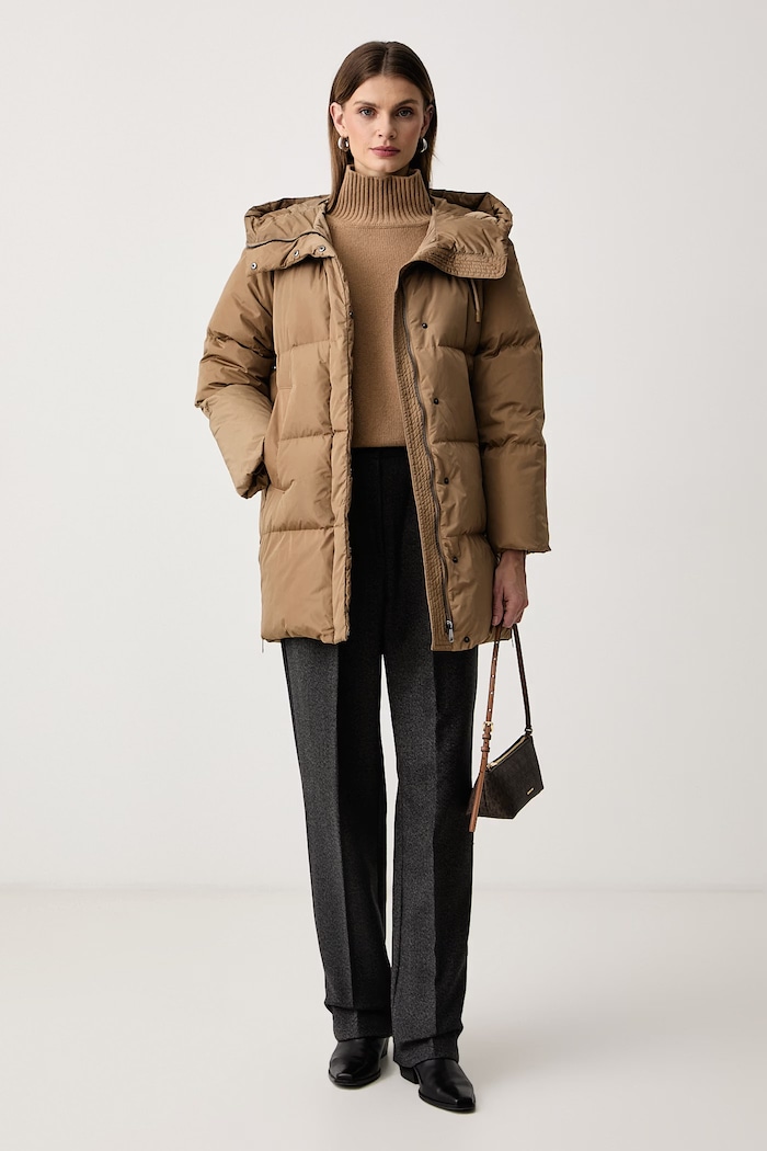 Weekend Max Mara Spodnie damskie wełniane WKISTADIO 2625136013600 szary AW26
