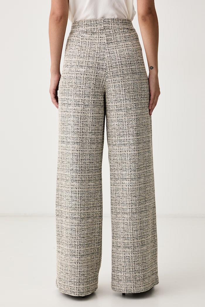 Odzież Joseph Ribkoff Spodnie wide leg damskie 264079 beżowy