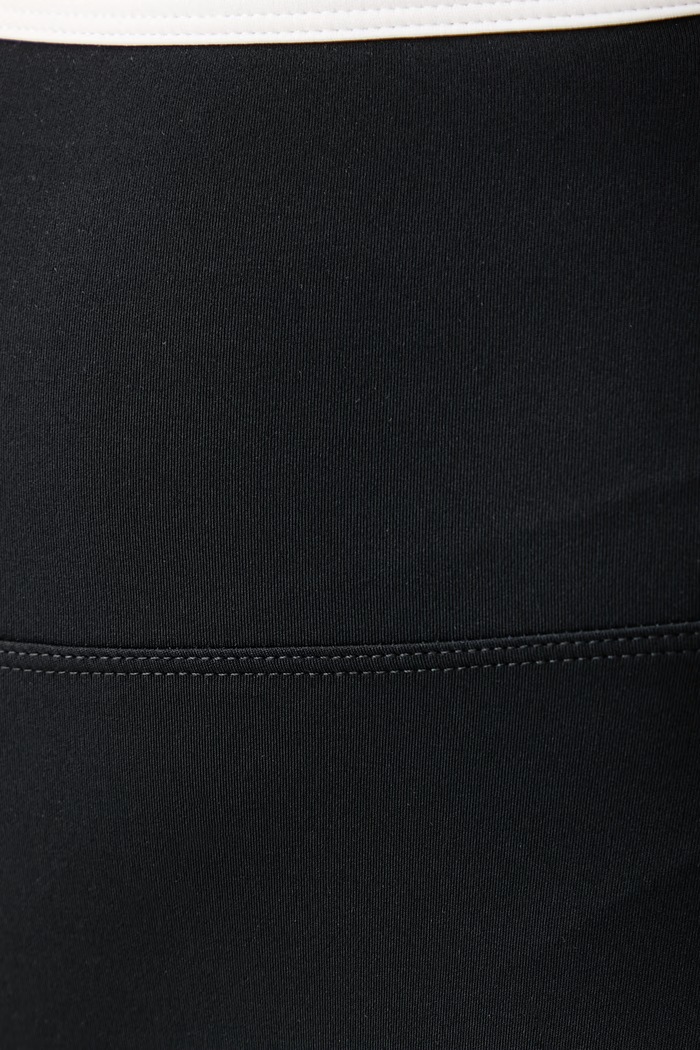 Legginsy damskie VARSITY FLARE Le Privé LP00710 czarny