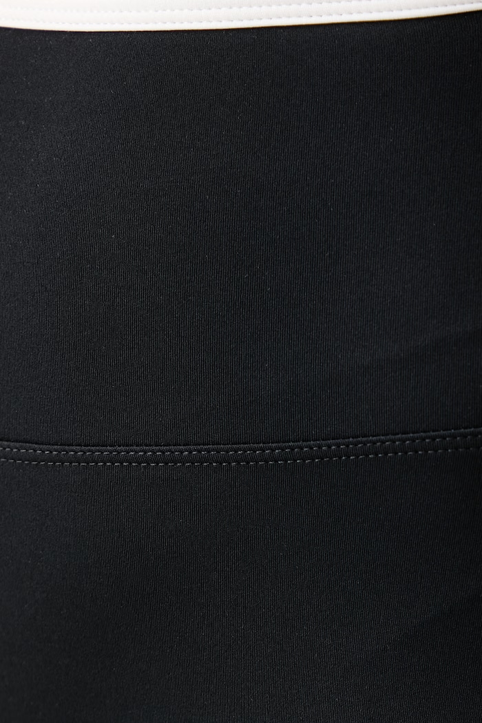 Legginsy damskie VARSITY FLARE Le Privé LP00710 czarny