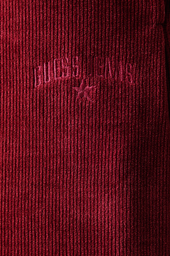 Teplákové nohavice dámske Guess Jeans W6BB05.K5559 burgundské
