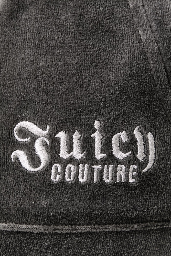 Spodnie flare damskie z bawełną REGAL REBELLE CAISA ULTRA LOW RISE Juicy Couture JCGBJ226012 zielony