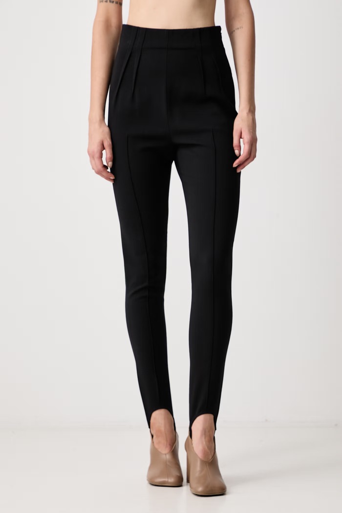 MUGLER Штани з вовною жіночі чорний COM1PA05331035