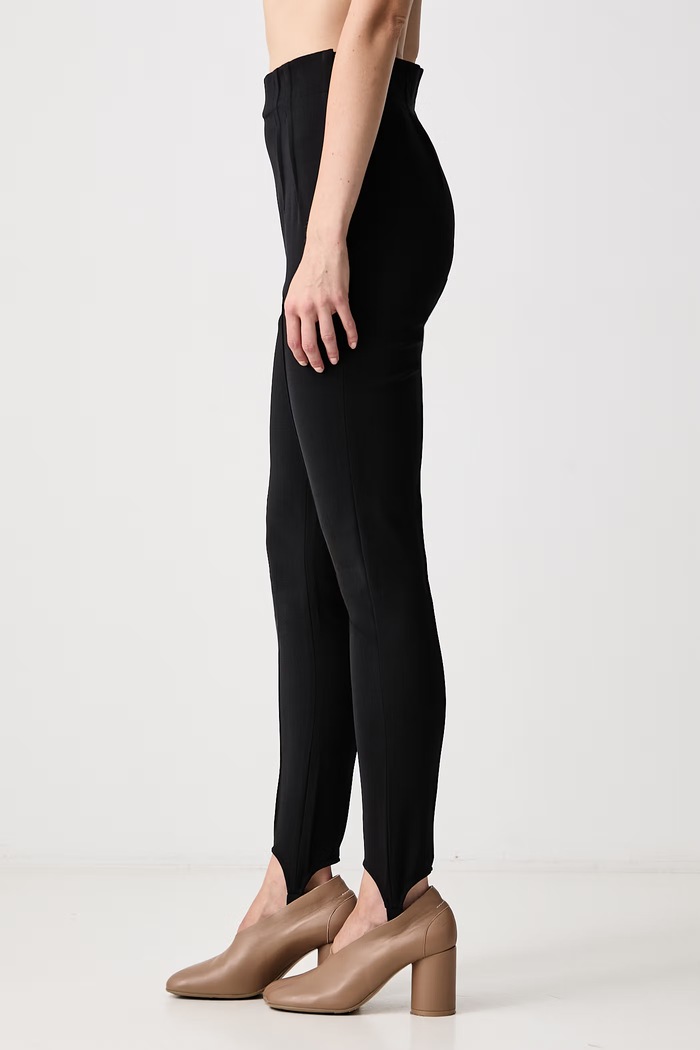 Штани з вовною жіночі MUGLER COM1PA05331035 чорний