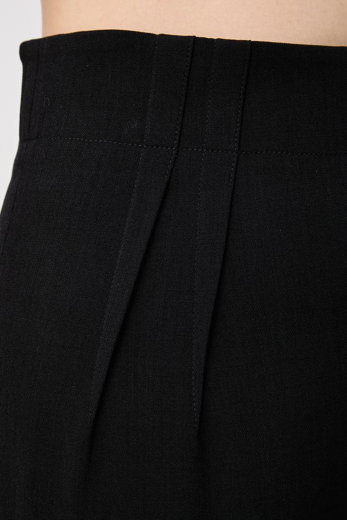 Штани з вовною жіночі MUGLER чорний COM1PA05331035