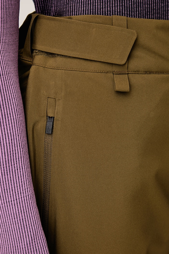 Spodnie narciarskie damskie Shred Peak Performance G80463060 zielony