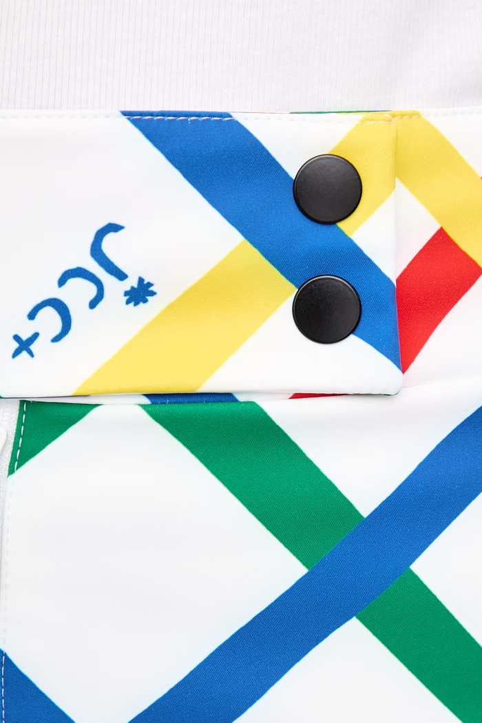 Spodnie narciarskie damskie JCC Rossignol RLPWP12 multicolor