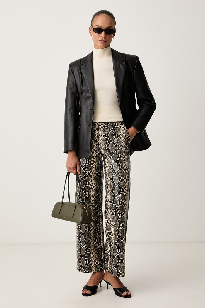 Karl Lagerfeld Hlače za žene B4W10051 smeđa AW26