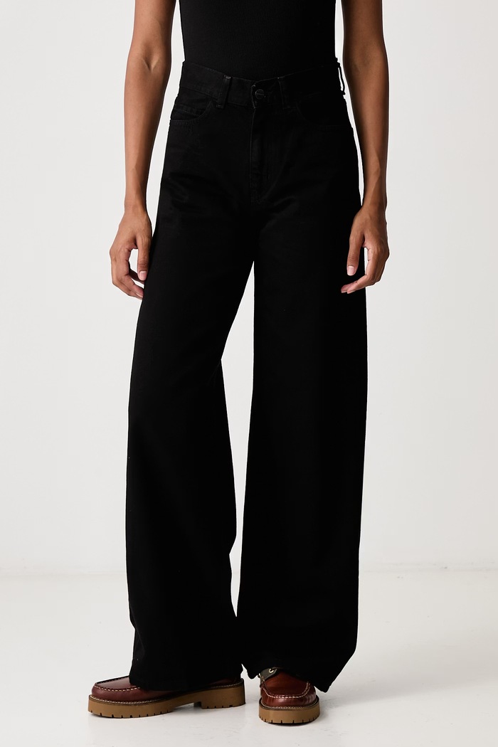 Carhartt WIP Jane Pant loose traperice za žene crna I037531