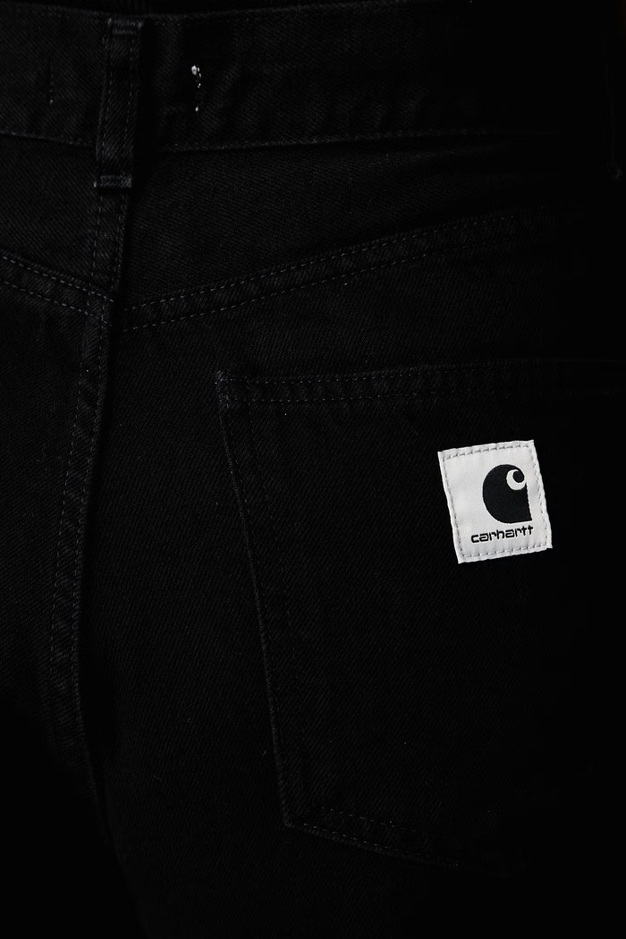 Jane Pant loose traperice za žene Carhartt WIP crna I037531