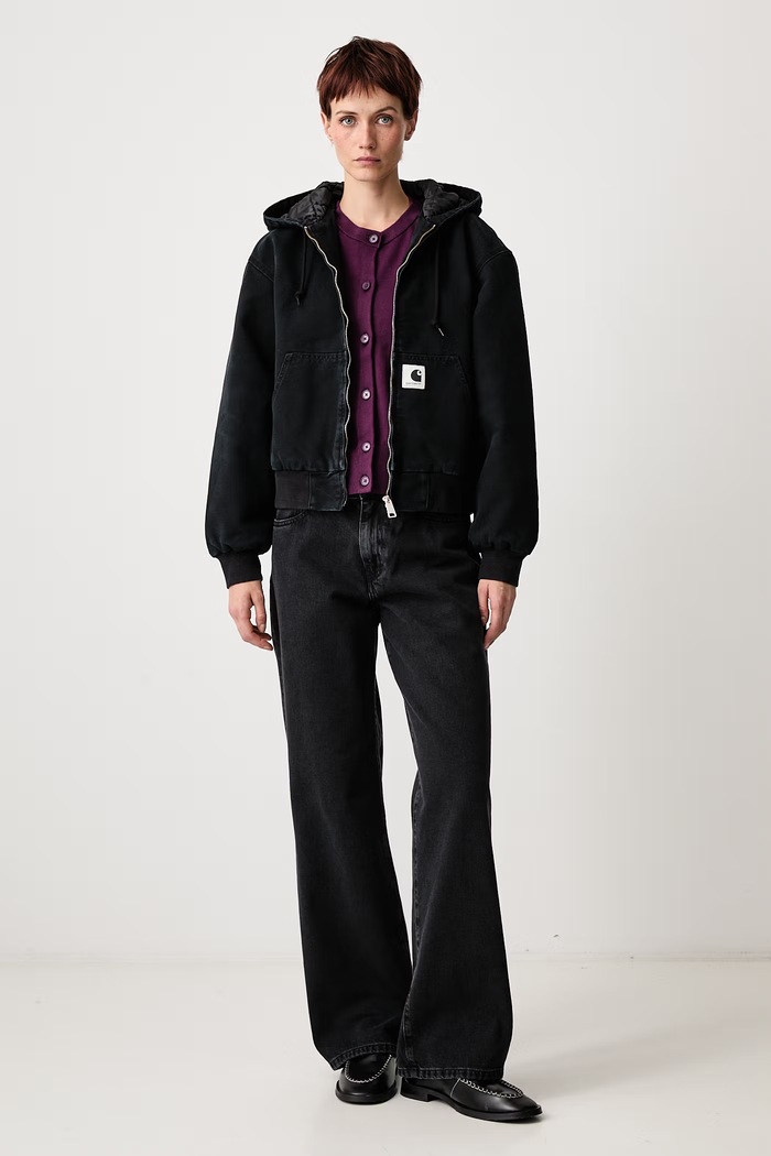 Carhartt WIP Lavine Pant straight da donna I037530 nero AW26