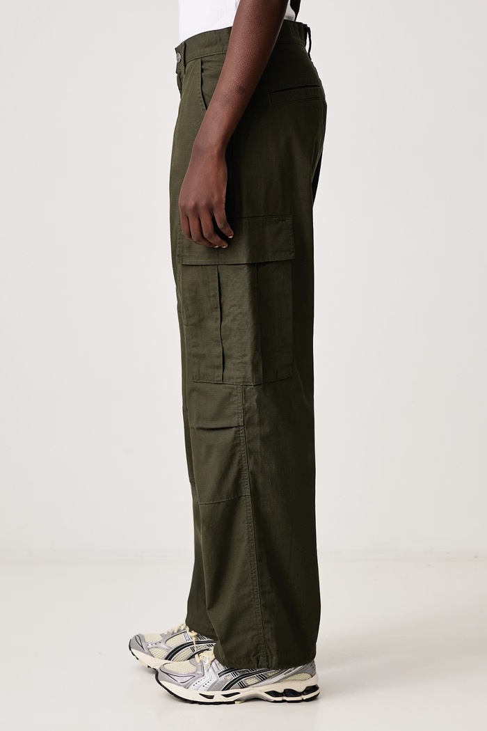 Brandon Cargo Pant spodnie cargo bawełniane męskie Carhartt WIP I037582 zielony