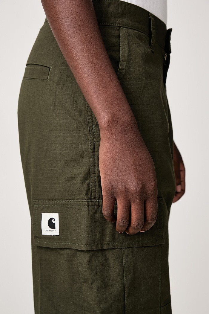 Brandon Cargo Pant spodnie cargo bawełniane męskie Carhartt WIP zielony I037582