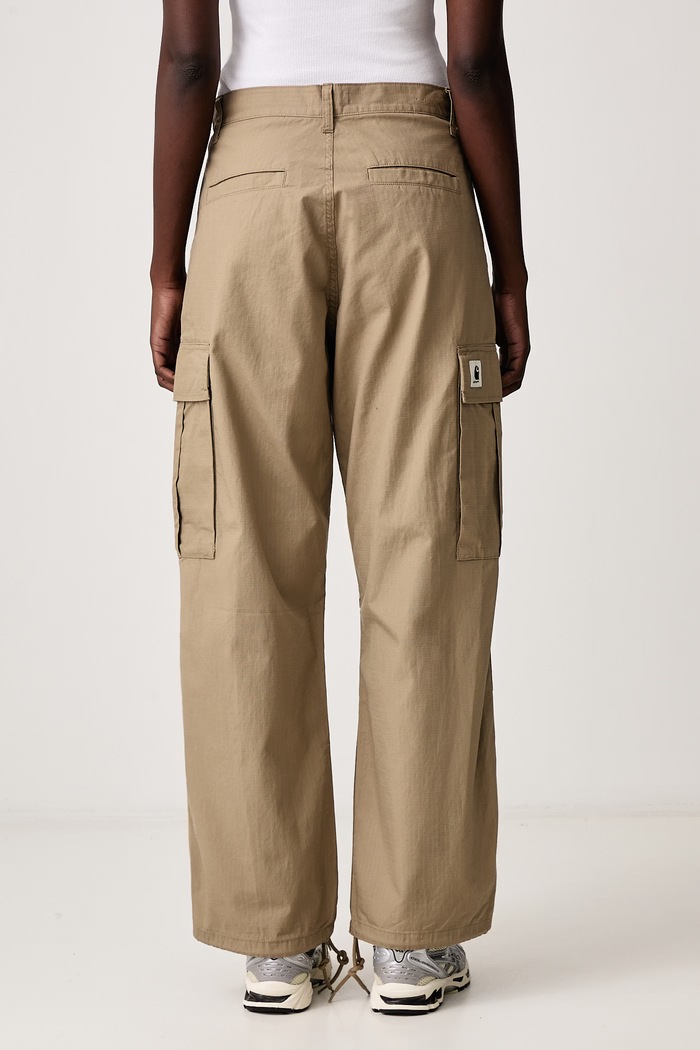 Odzież Carhartt WIP Brandon Cargo Pant spodnie cargo bawełniane męskie I037582 brązowy
