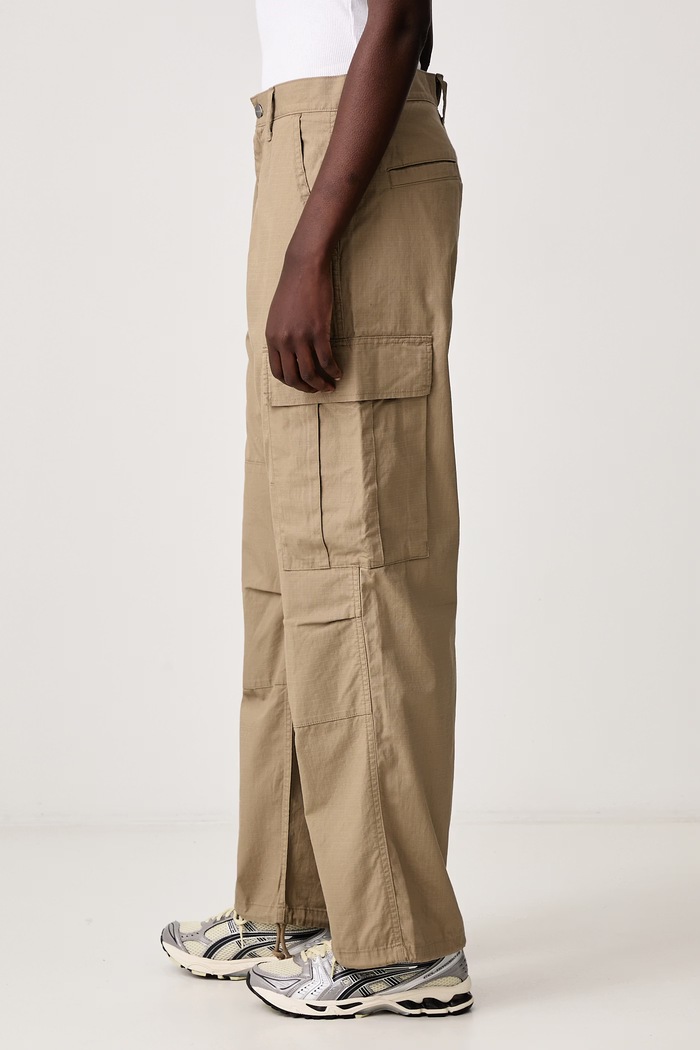 Brandon Cargo Pant spodnie cargo bawełniane męskie Carhartt WIP I037582 brązowy