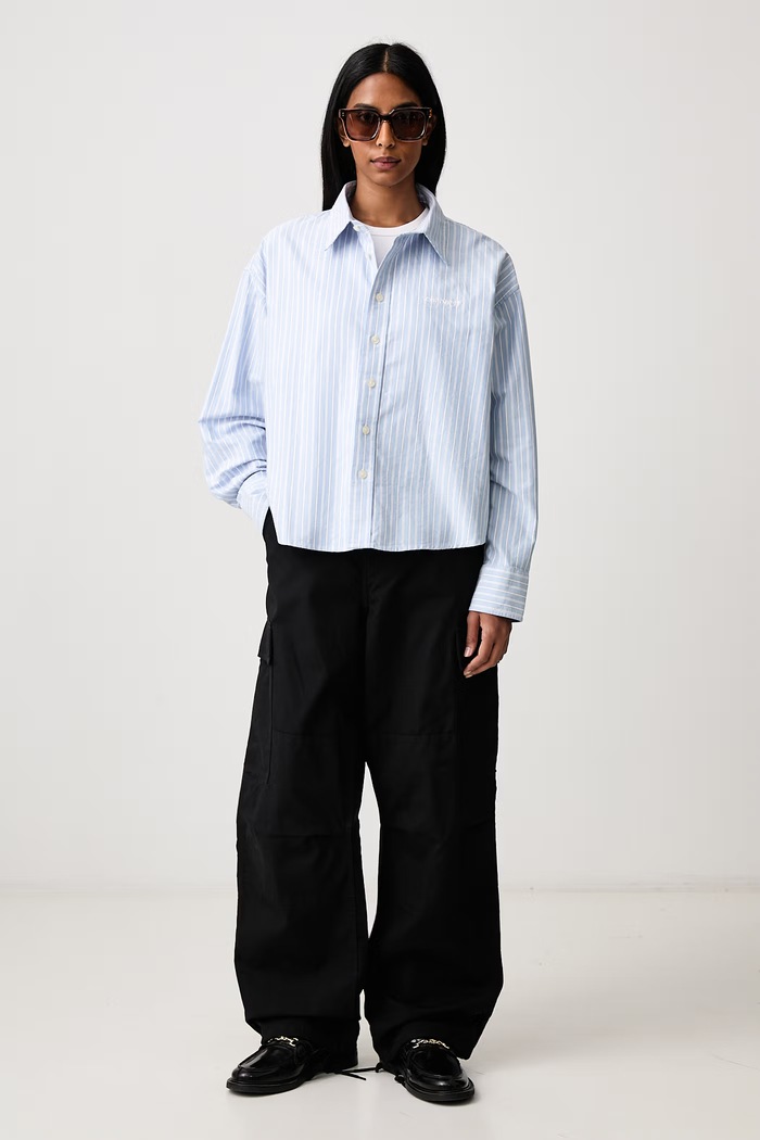 Carhartt WIP Brandon Cargo Pant spodnie cargo bawełniane męskie I037582 czarny AW26