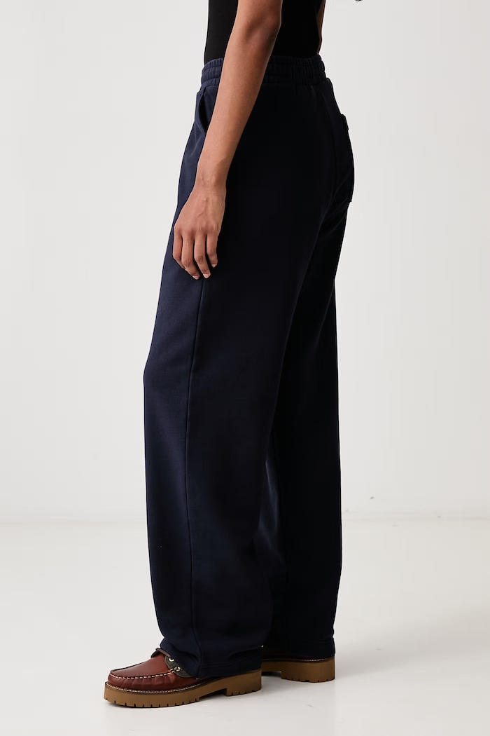 Cassie Sweat Pant spodnie dresowe bawełniane damskie Carhartt WIP I037149 granatowy
