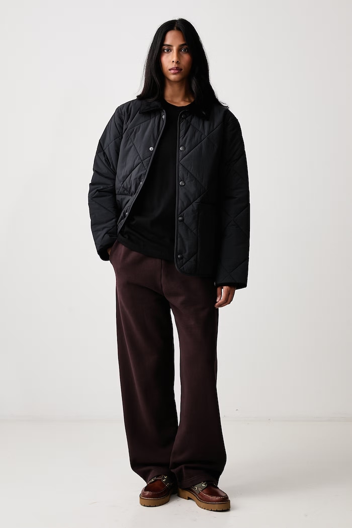 Carhartt WIP Cassie Sweat Pant spodnie dresowe bawełniane damskie I037149 brązowy AW26