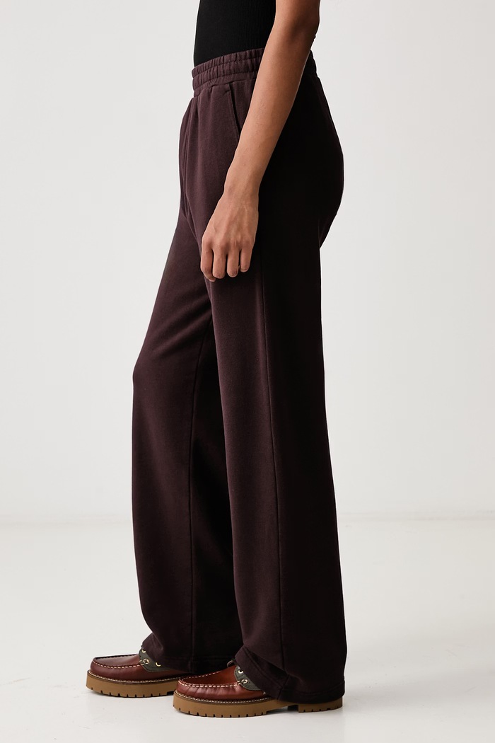 Cassie Sweat Pant spodnie dresowe bawełniane damskie Carhartt WIP I037149 brązowy