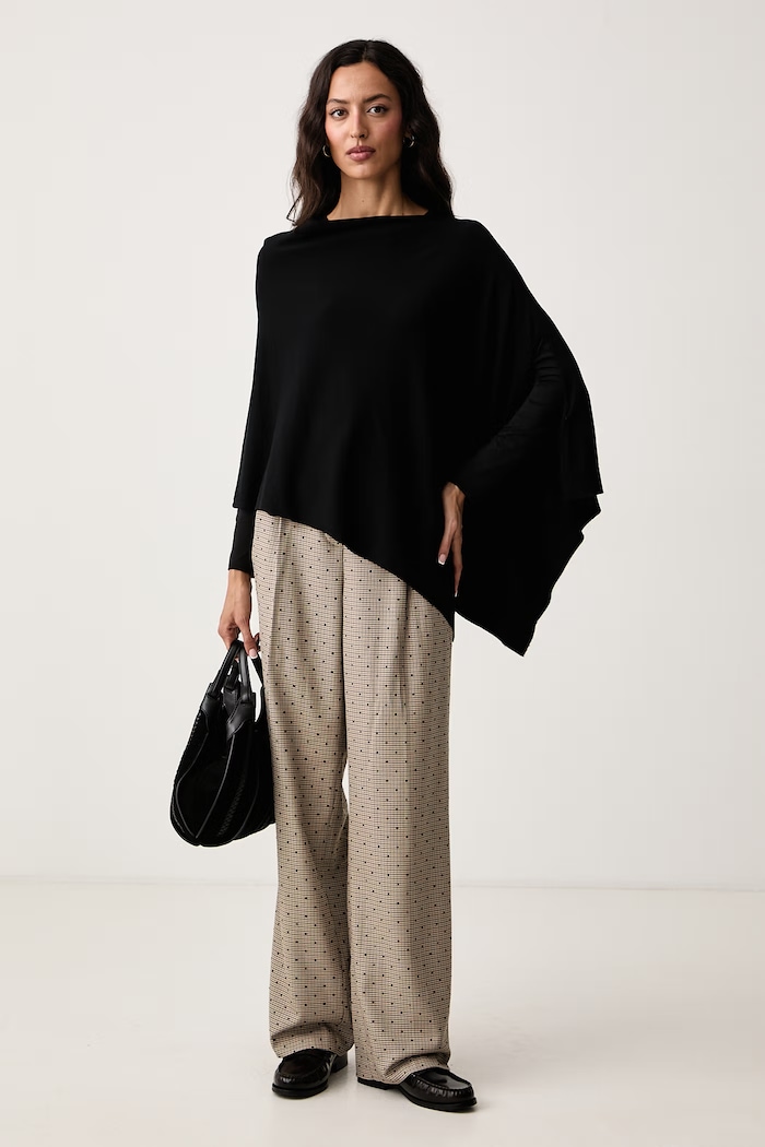 DKNY Spodnie garniturowe damskie UG6PM059 beżowy AW26
