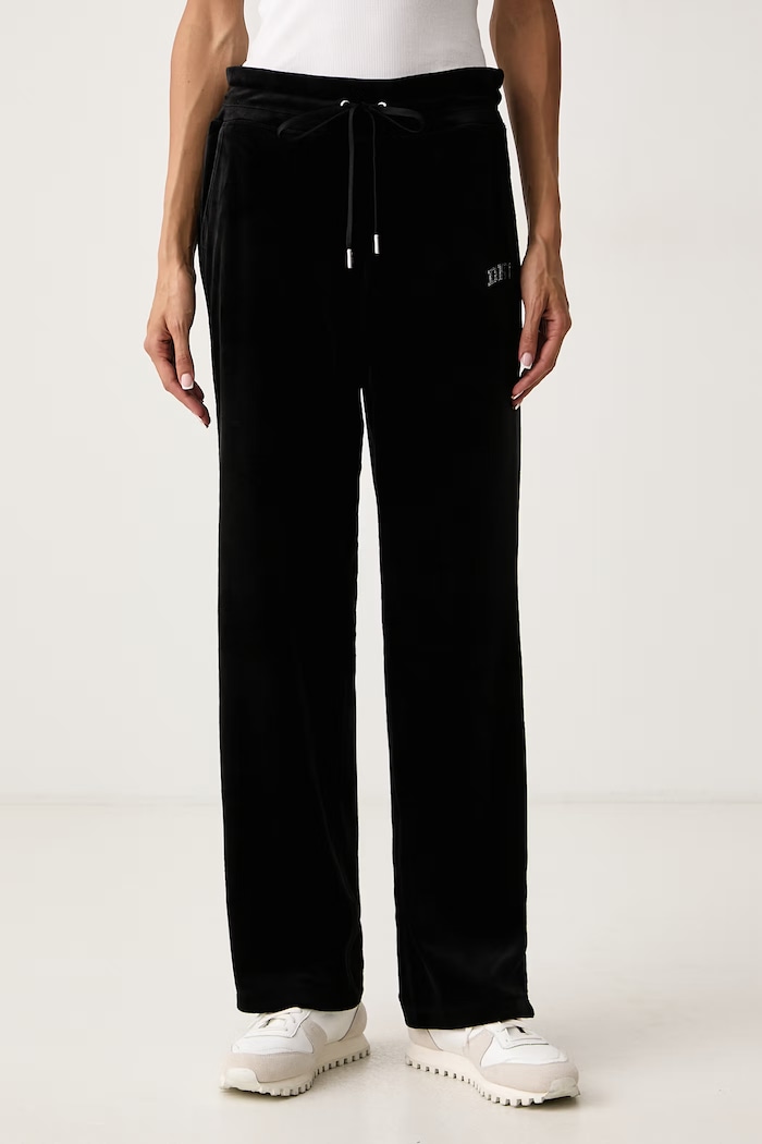 DKNY Spodnie dresowe damskie czarny DP6P3992