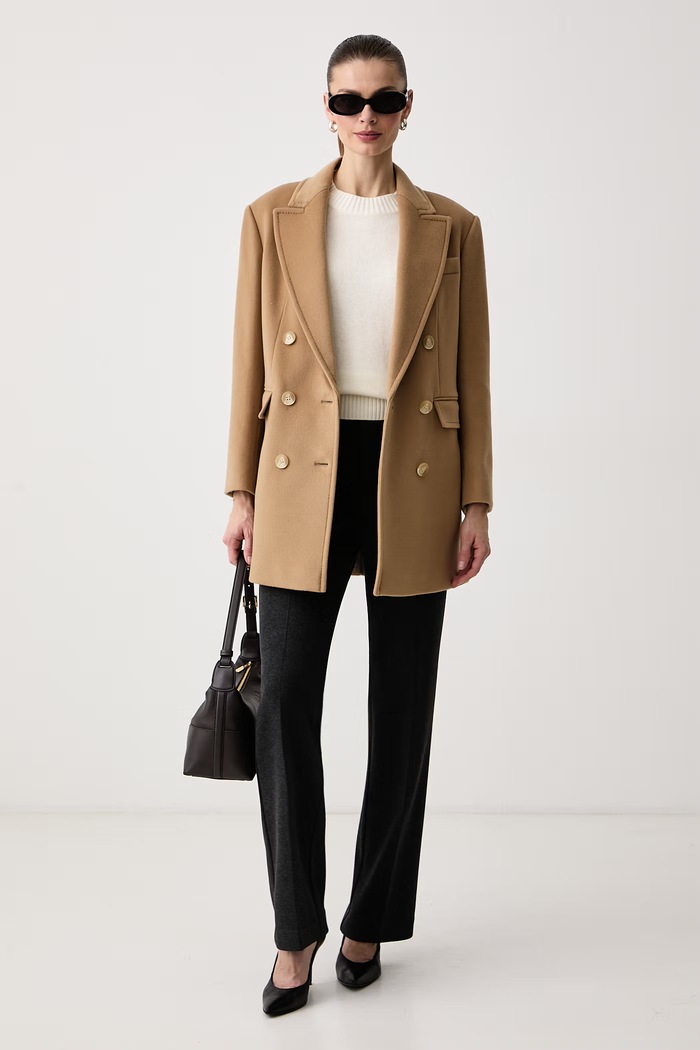 Max&Co. Spodnie damskie UGOLA 2626786024200 szary AW26