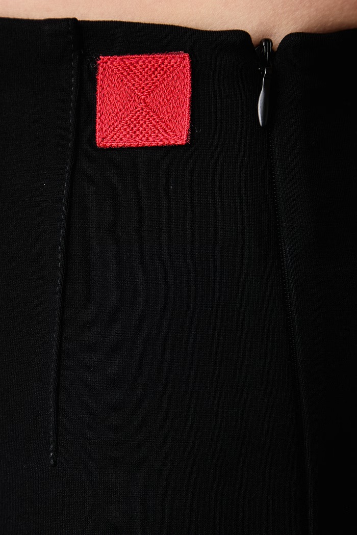Spodnie skinny damskie z wiskozą MASTER Max&Co. 2626786023200 czarny