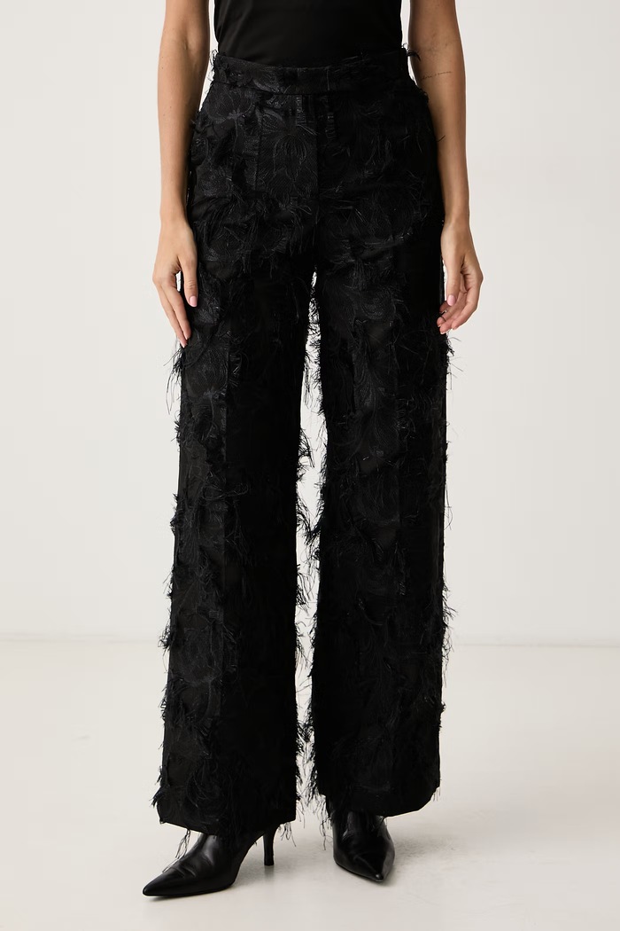 Patrizia Pepe Spodnie damskie czarny 2P0096.C0289