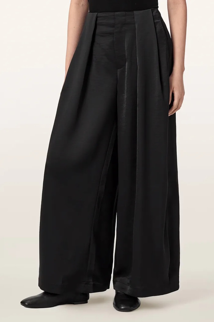AllSaints Spodnie damskie LOLA czarny W012TF