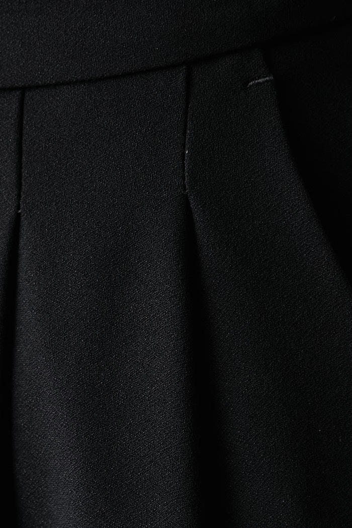 Παντελόνι wide leg γυναικείο IBLCURVA iBlues 2627136132200 μαύρο