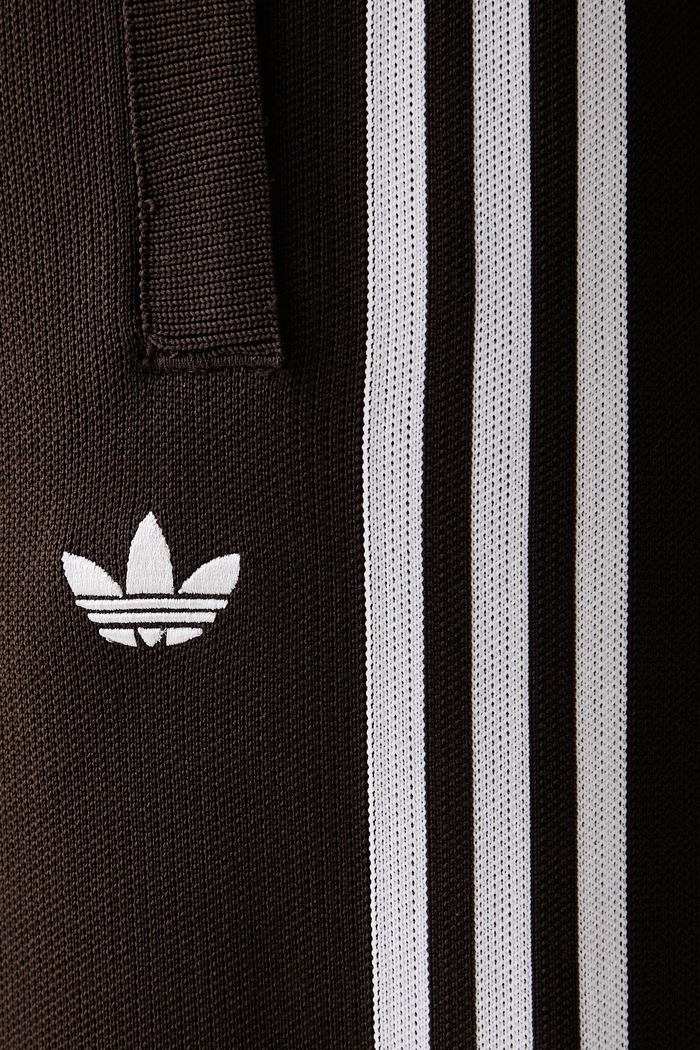 Donji dio trenirke za žene Adilenium Season 6 Straight Knit adidas Originals smeđa LH1937