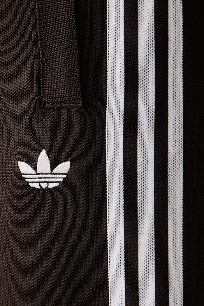 Donji dio trenirke za žene Adilenium Season 6 Straight Knit adidas Originals smeđa LH1937