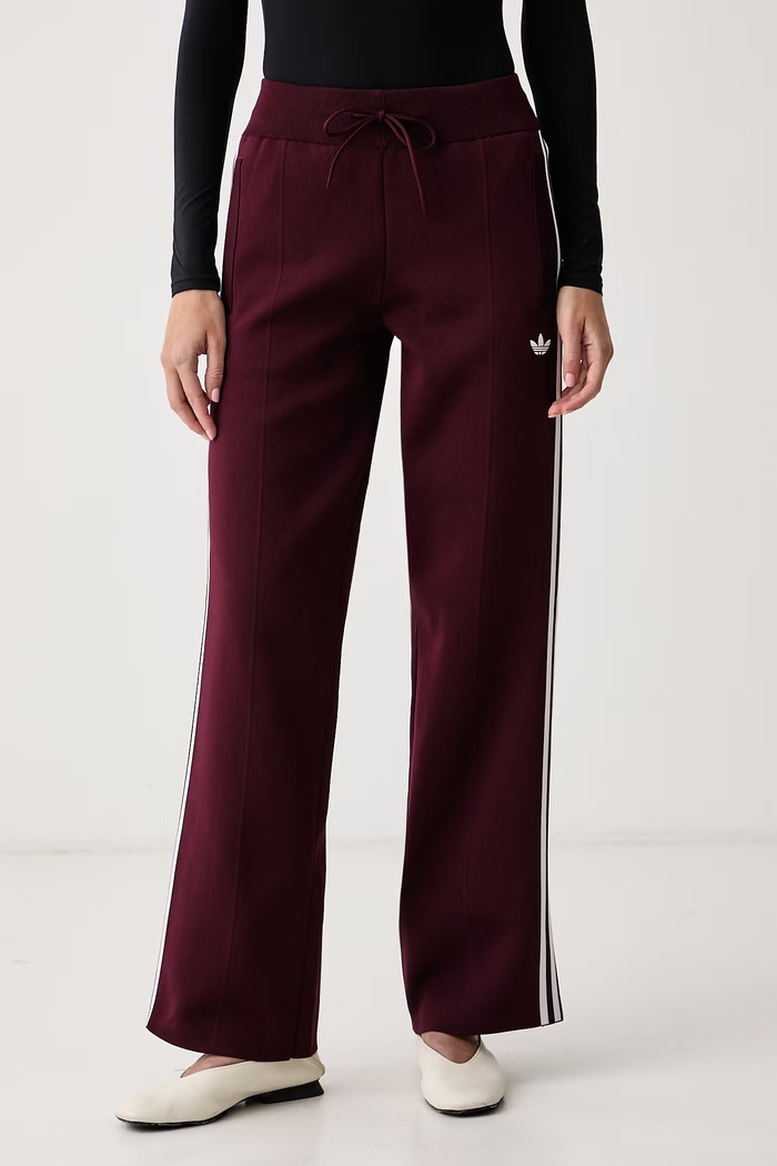 adidas Originals Donji dio trenirke za žene Adilenium Season 6 Straight Knit bordo LH1936