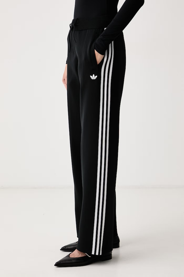 Donji dio trenirke za žene Adilenium Season 6 Straight Knit adidas Originals LH1935 crna