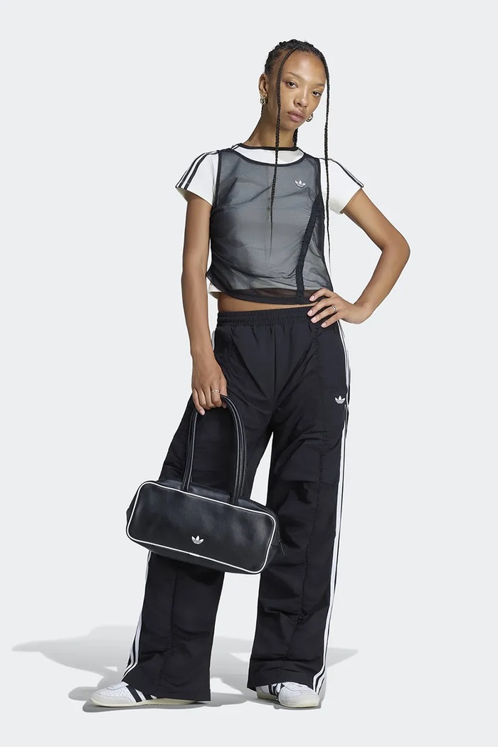 Odzież adidas Originals Spodnie dresowe męskie Adilenium Season 6 Ruffled LH1930 czarny