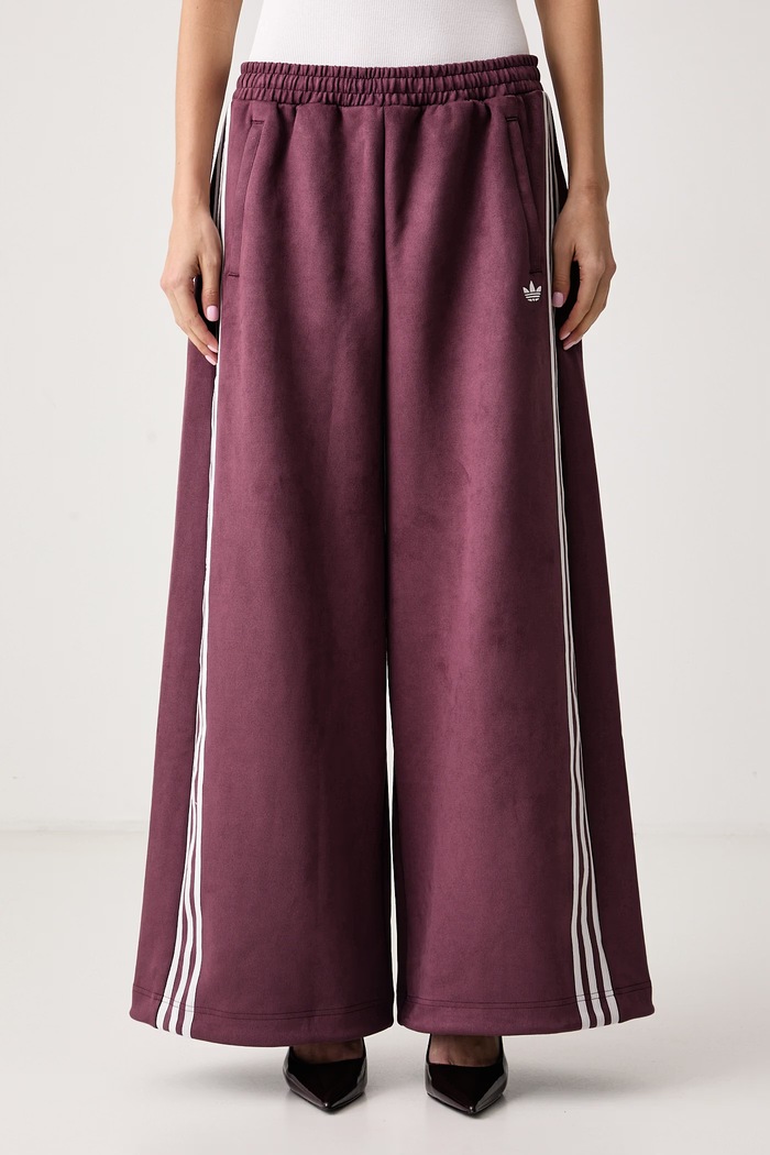 adidas Originals Pantaloni de trening pentru femei Adilenium Season 6 Faux Suede roz LH1924