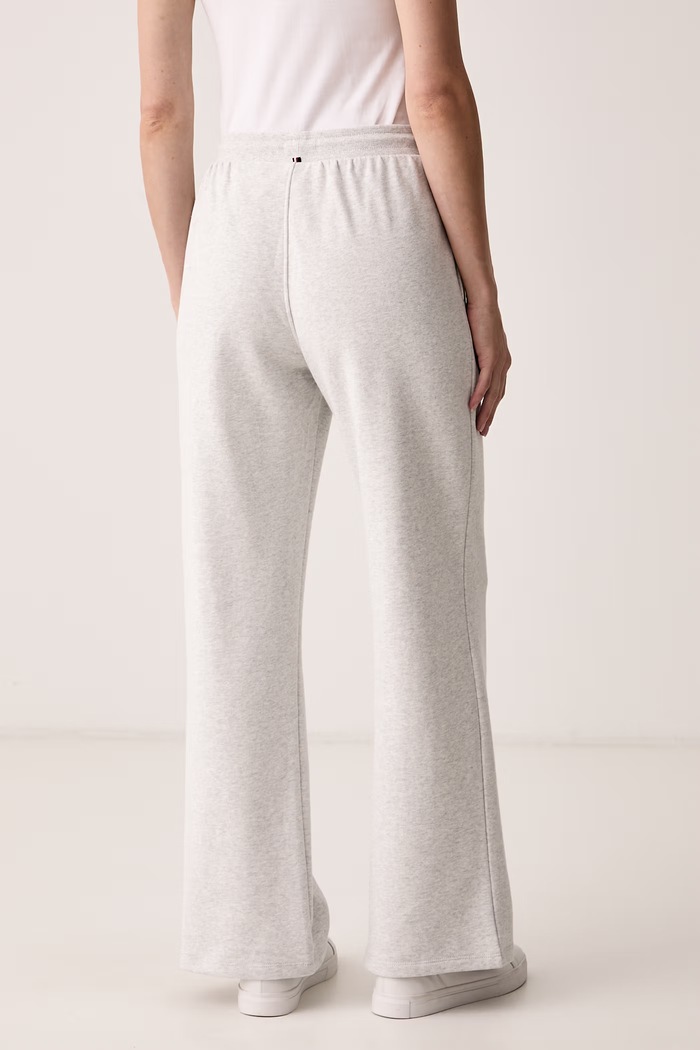Oblečenie Tommy Hilfiger Nohavice loungewear dámske bavlnené UW0UW06620 sivá